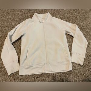 Xersion Off-White Fleece Jacket